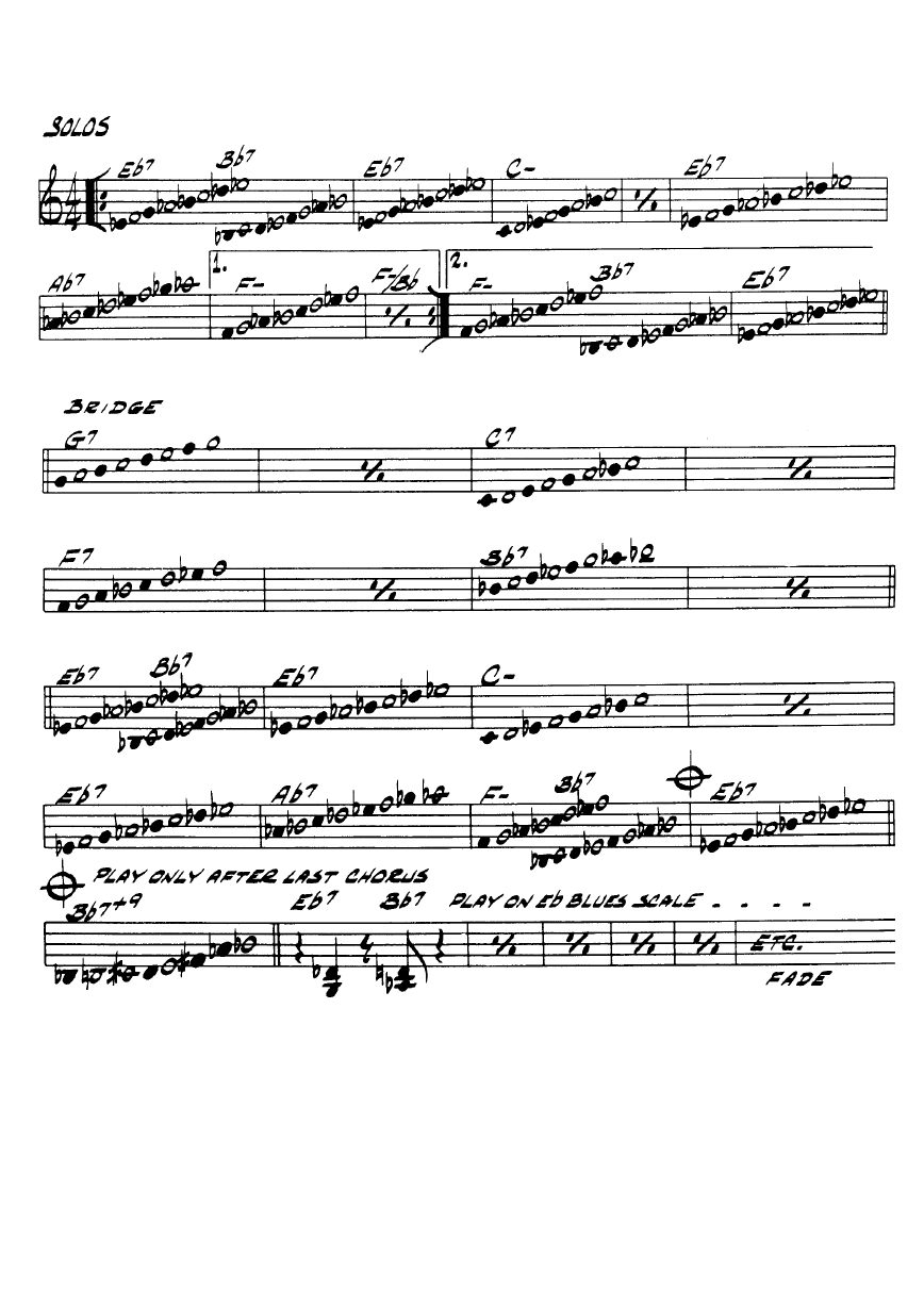 Ноты джазового стандарта: And what if i don't (Herbie Hancock)