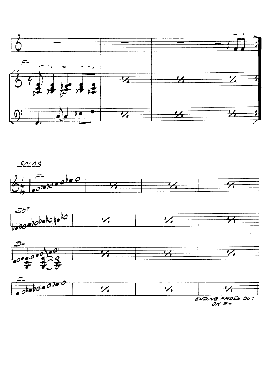 Ноты джазового стандарта: Cantaloupe island (Herbie Hancock)